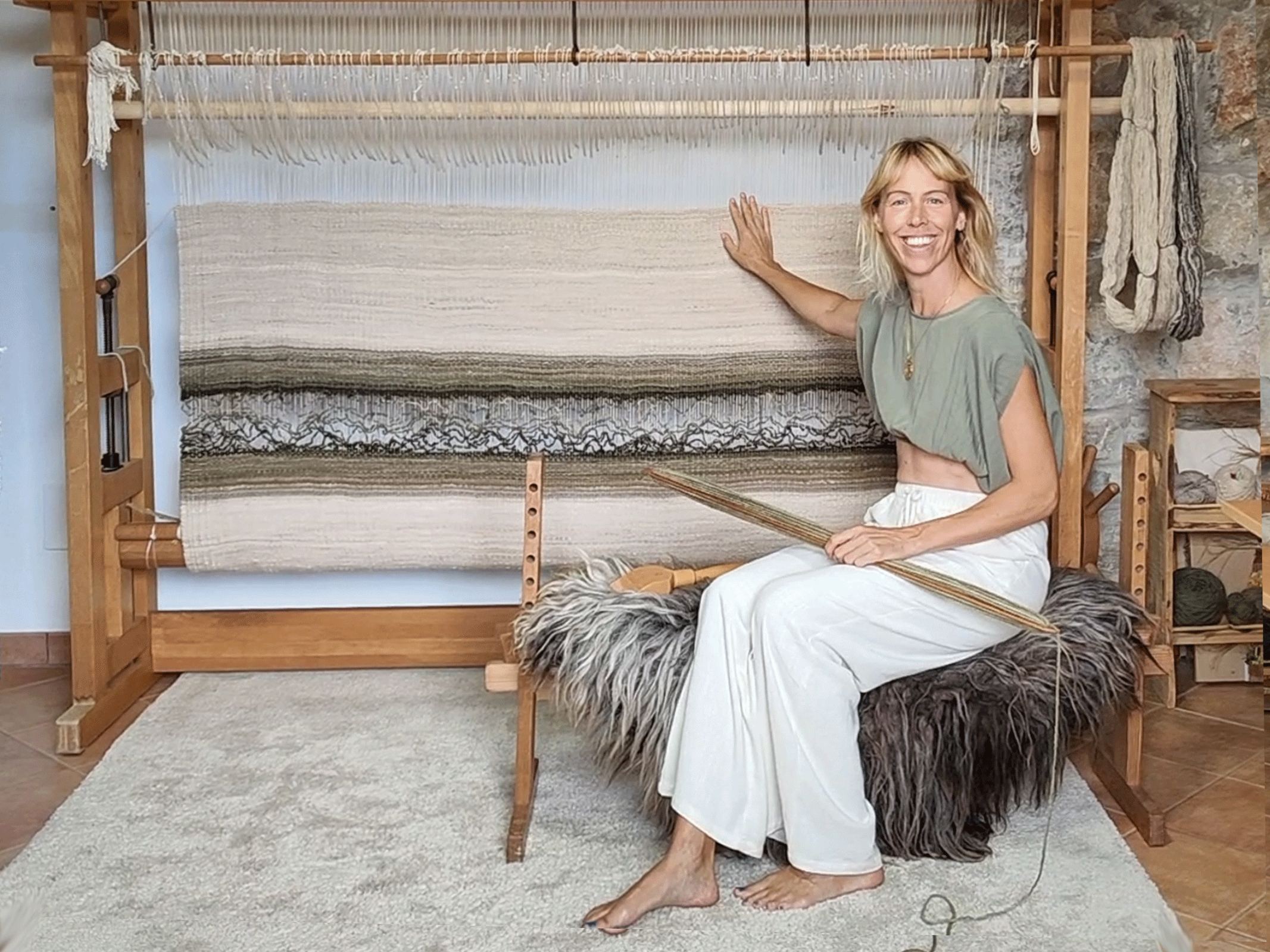 cloe_collette_weaving_textile_art_terraza_balear_loom_mallorca